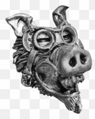 Download Road Hog Head - Creepy Png,Warthog Png