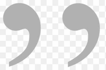 Download Gray Quotation Marks Png Image - File White