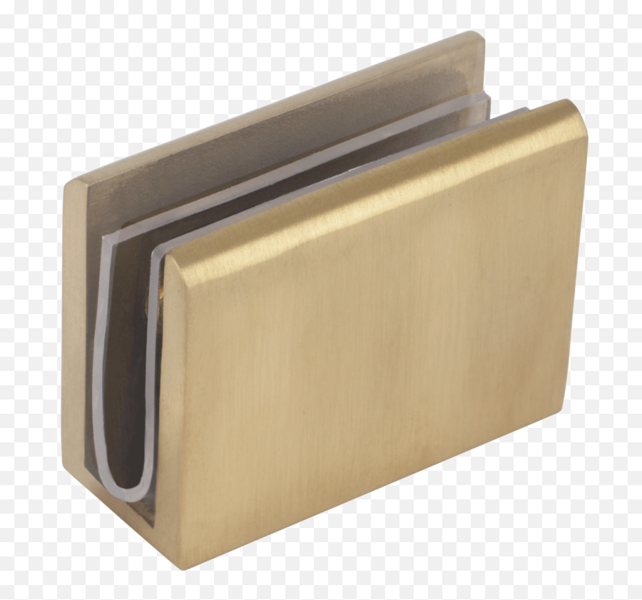 Pius Glass Panel Clip - Brass Matte Black Bathroom Solid Png,Glass Panel Png