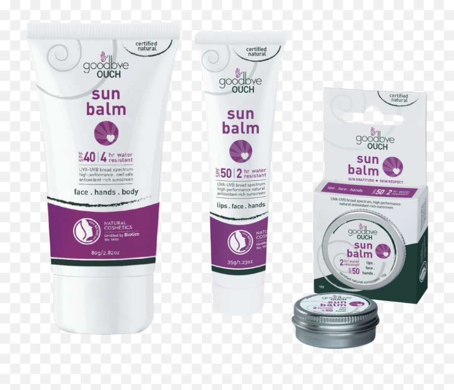 Goodbye Ouch Sun Balm - Goodbye Lotion Png,Ouch Png
