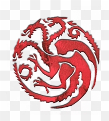 Tyrion Lannister And Rhaenys Targaryen - Game Of Thrones House Logos png