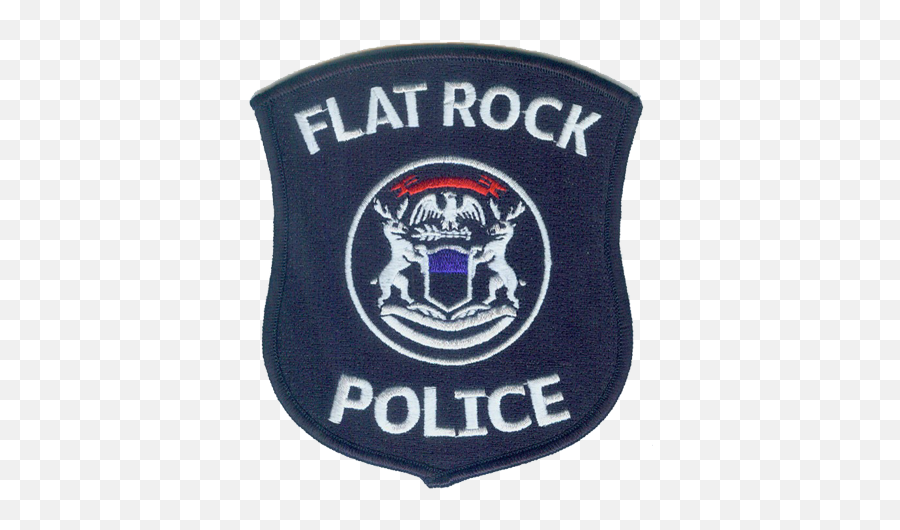 City Of Flat Rock - Police Department Solid Png,Police Badge Logo