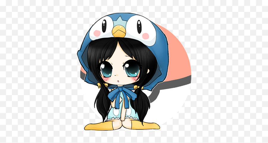 Download Hd 7 - Piplup Chibi Piplup Girl Transparent Png Finance And Leasing Association,Piplup Png