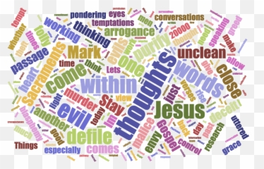 These Evils Come From - Gospel Of Mark Words Png,Yikes Png