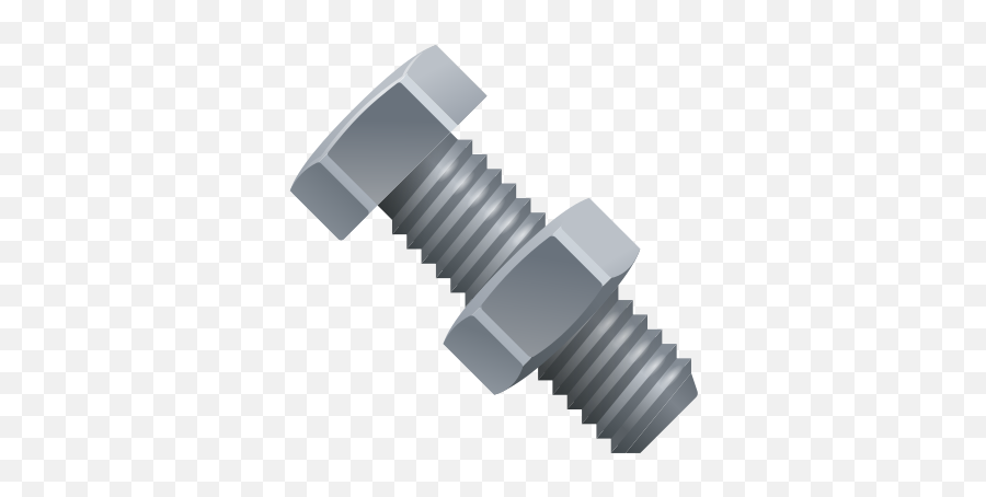 Nut And Bolt Icon - Solid Png,Screw Icon