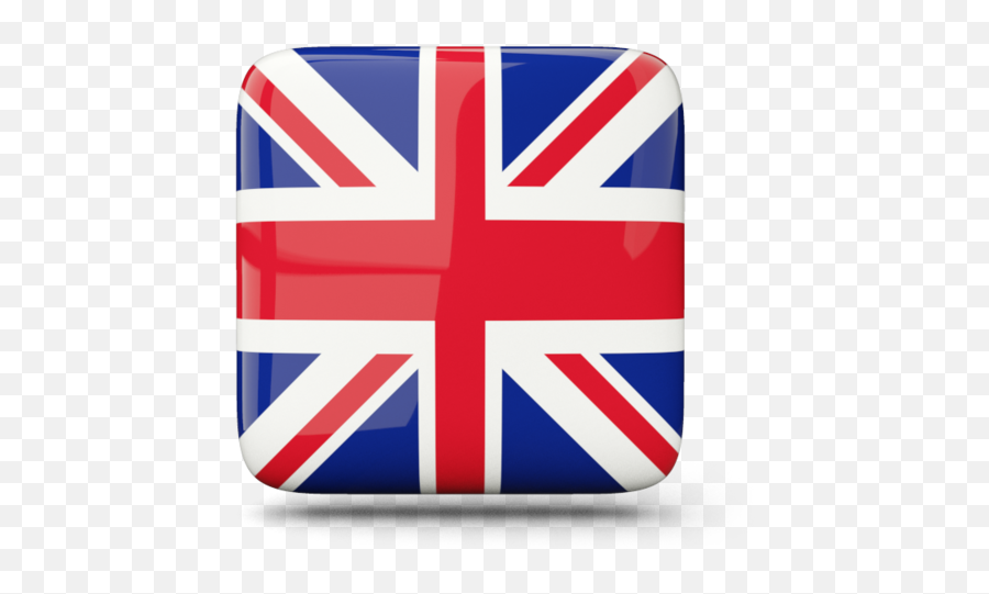 Glossy Country Flag Icon Square Uk - England Flag Png,Country Flags Icon