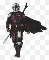 Lets Draw Mandalorian With Bryant Koshu - Boba Fett png