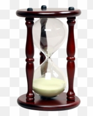 Classic Hourglass Sand Timer - Cherry 30 Minute png