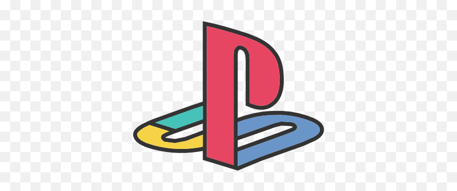 Icon Of Social Media Logos Ii Filled Line - Playstation Game Icon Png,Playstation Icon Png