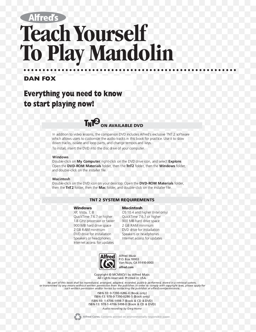 Teach Yourself To Play Mandolin - Document Png,Windows Hard Drive Icon