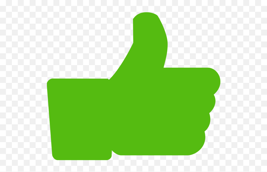 Green Thumbs Up Transparent Png - Green Thumbs Up Png,Thumbs Up Transparent Background