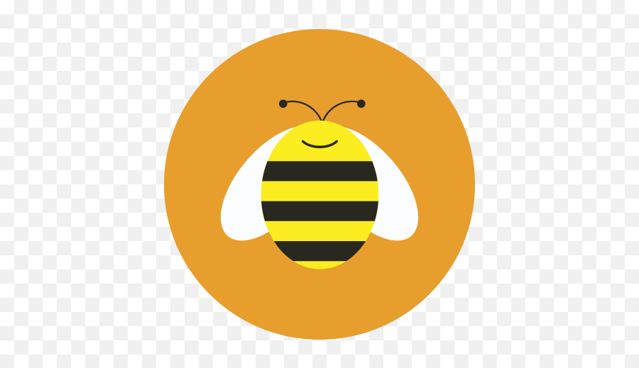 Bee Icon - Happy Png,Free Bee Icon