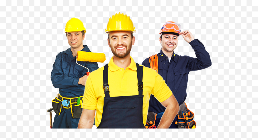 Download Construction Workers Png - Blue Collar Job Png,Construction Worker Png