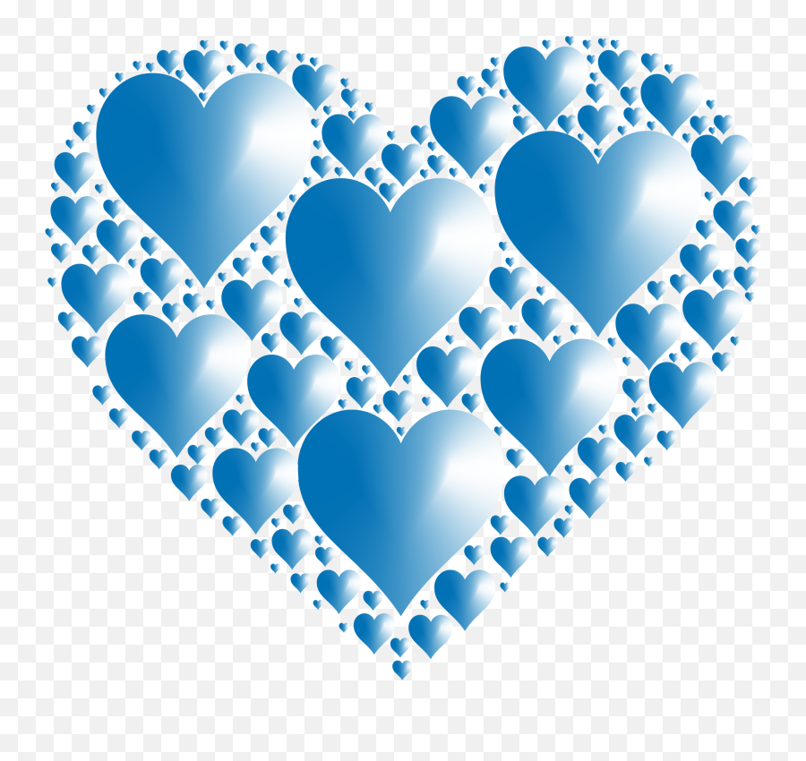 Iphone Heart Emoji - Blue Hearts Transparent Png,Iphone Heart Emoji Png