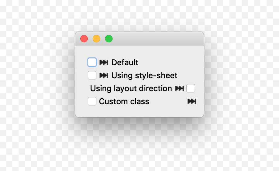 Python - Move Icon To Right Side Of Text In A Qcheckbox Dot Png,Init Icon