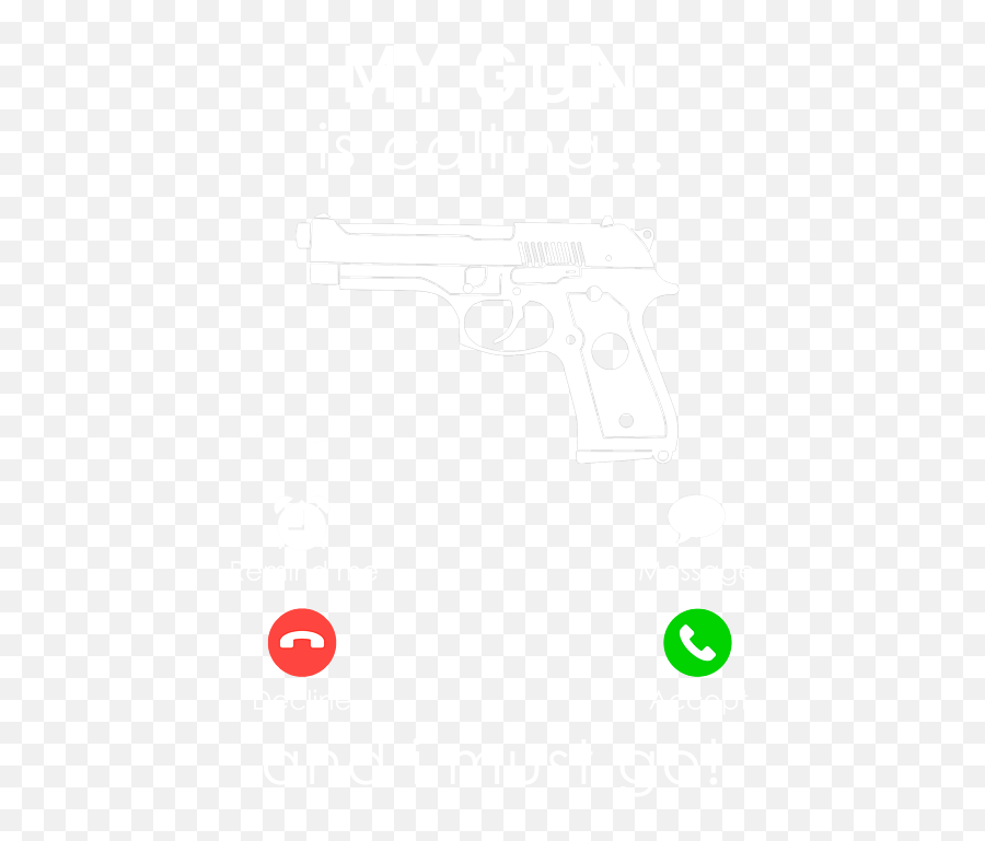 Gun Is Calling And I Must Go Cell Phone Icon Fleece Blanket - Weapons Png,Hand Gun Icon
