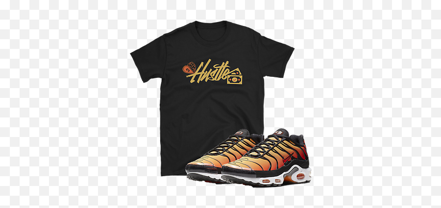 Nike Air Max Plus Og Sunset Hustle Shirt - Air Max Plus Pimento Png,Nike Action Icon Hoodie