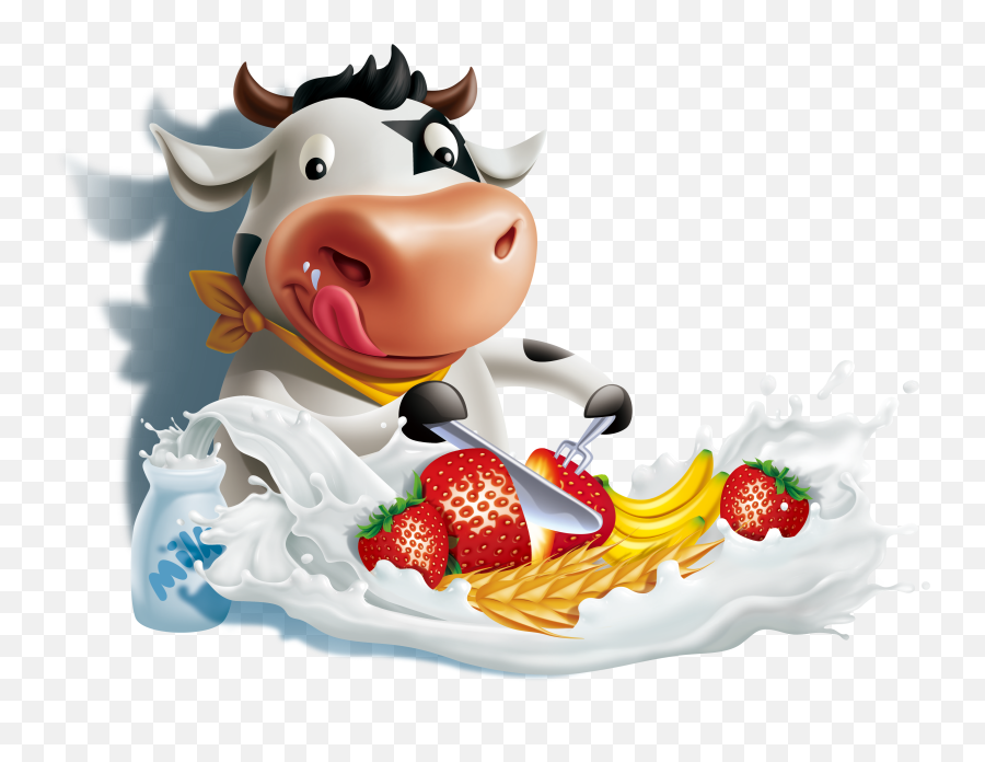 Butterfree - Milk And Fruit Png Hd Png Download Original Cartoon Dairy Products Png,Butterfree Png