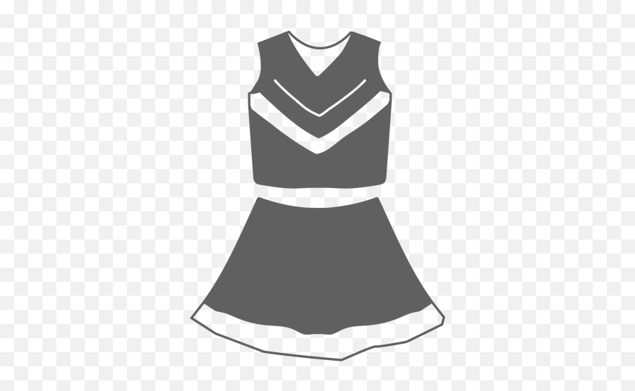Cheerleader Female Uniform Cut - Out Transparent Png U0026 Svg Vector Sleeveless,Cheer Icon