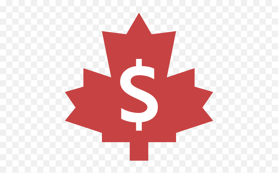 Canadian Dollar Icon In Office Xs Style - Apple With A Money Symbol Png,Canadian Maple Leaf Icon