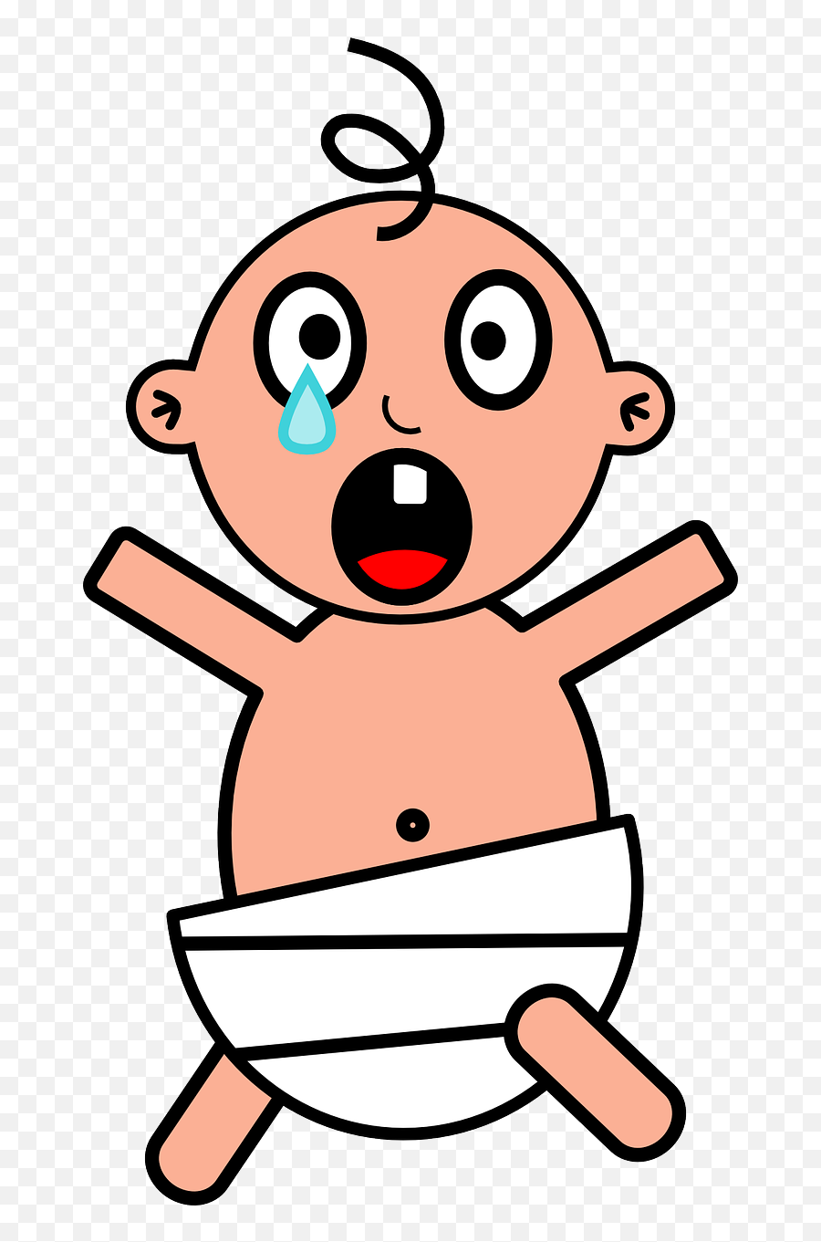 Babies Baby Child - Crying Cartoon Baby Png,Crying Baby Png