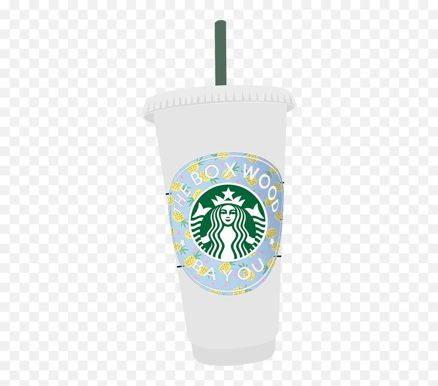Mini Pineapple Custom Starbucks Cold Cup - Starbucks Reusable Cold Cup Png,Starbucks Cup Icon