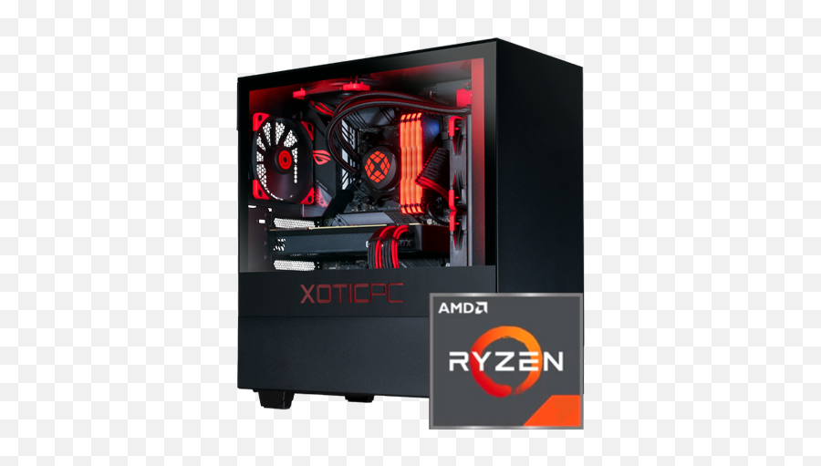 G6 H510 Ryzen Xotic Pc - Ryzen Png,Fan Icon On Computer Case