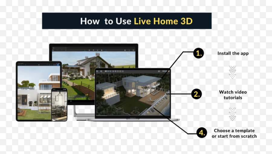 Live Home 3d Free U0026 Intuitive Exterior And Interior Design App Png Icon Template