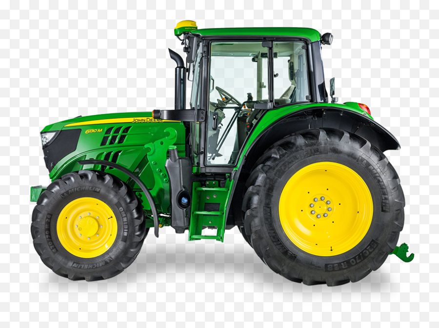 6110m - John Deere Tractor Side View Png,John Deere Tractor Png