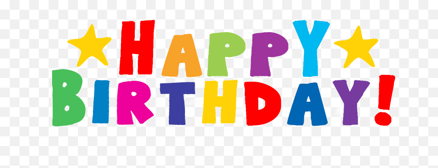 Happy Birthday Logo Png - Happy Birthday Png,Birthday Cake Clipart Transparent Background