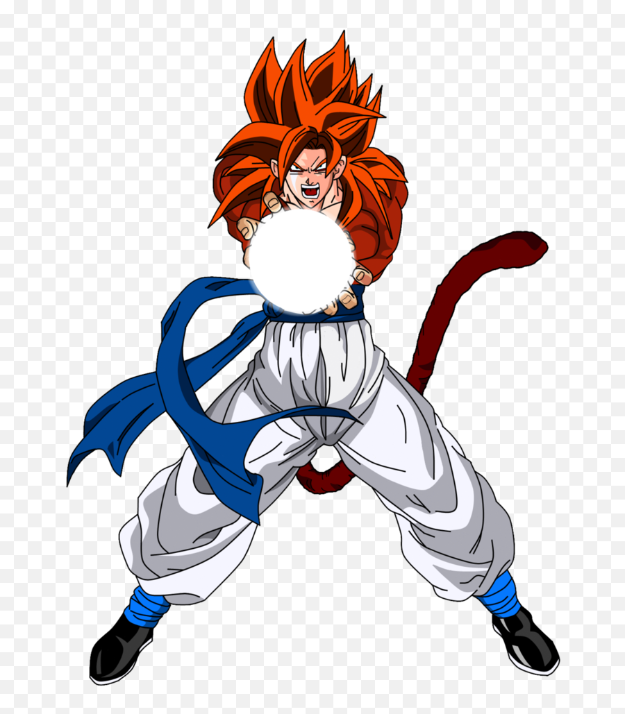 Gogeta Ssj4 Png Transparent Collections - Dragonball Budokai Tenkaichi 3 Goku Ssj4,Zamasu Png