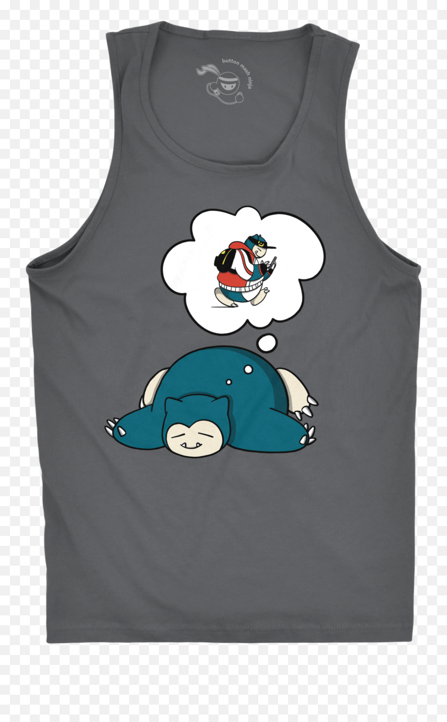 10km To Go Unisex Tank - Active Tank Png,Snorlax Png