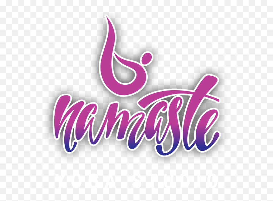Namaste Yoga Studio Verv - Calligraphy Png,Namaste Png