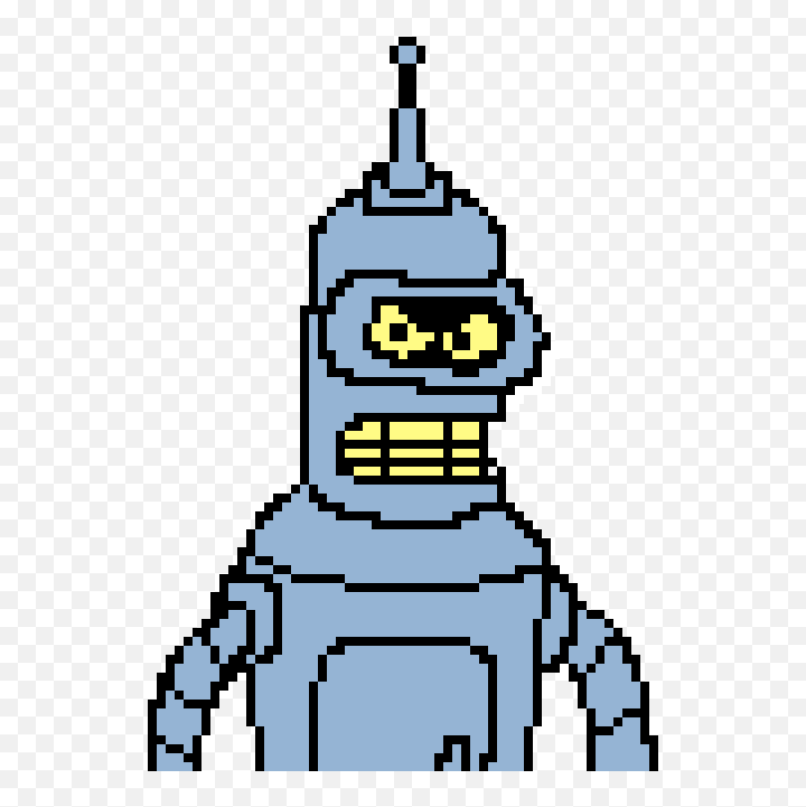 Bender Pixel Art Maker - Pixel Art Bender Png,Bender Png