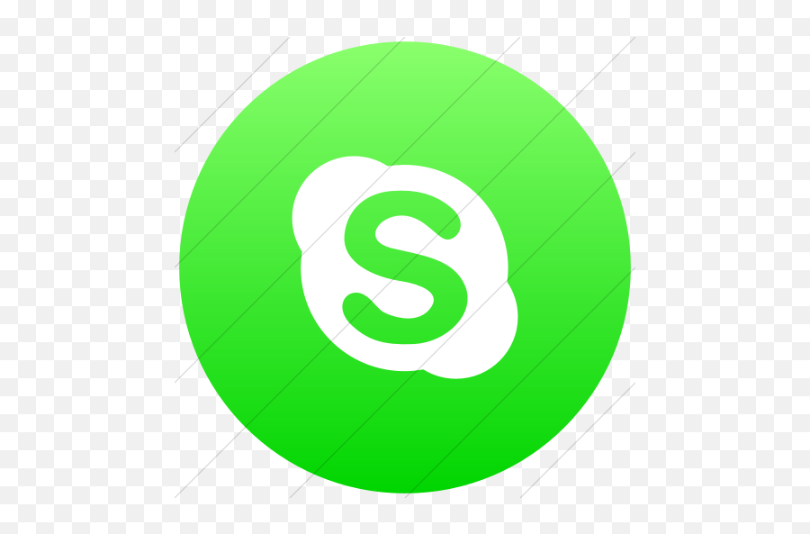Iconsetc Flat Circle White - Facebook Icon Neon Green Png,Skype Logo Png