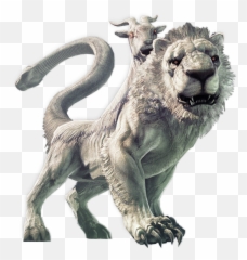 Dragons Dogma White Chimera - Dogma Online Chimera Png,Chimera Png