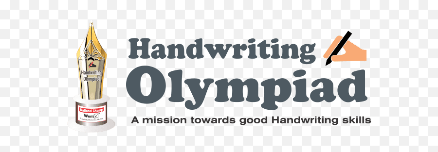 Handwriting Olympiad - Olympiad Handwriting Competition Png,Hand Writing Png