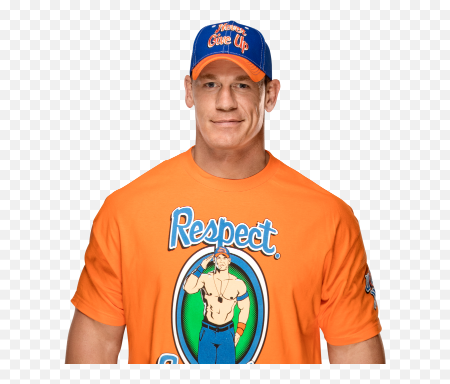 John Cena Png 2017 3 Image - John Cena Orange Shirt,Cena Png