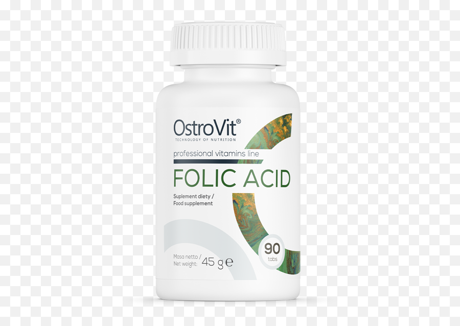 Ostrovit Folic Acid 90 Tabs - Ostrovit Folic Acid Png,Acid Png