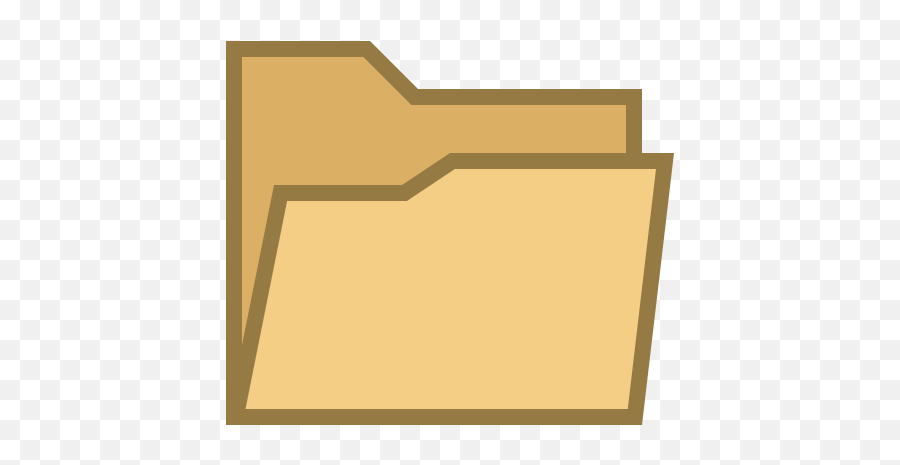 Opened Folder Icon - Free Download Png And Vector Clip Art,Folder Png