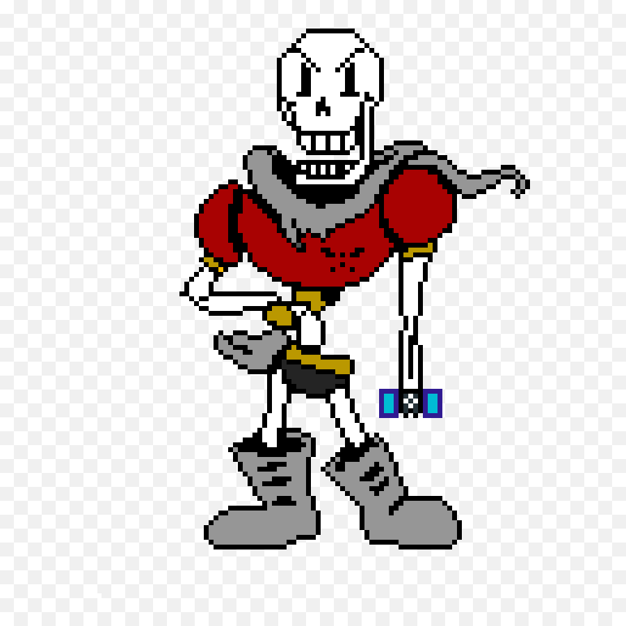Cool Dude Working Out - Undertale Game Papyrus Clipart Papyrus Undertale Png,Undertale Heart Transparent