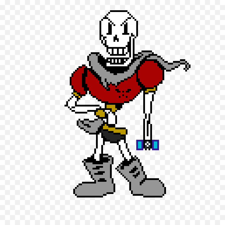 Cool Dude Working Out - Undertale Game Papyrus Clipart Papyrus ...