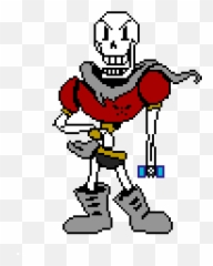 Cool Dude Working Out - Undertale Game Papyrus Clipart png
