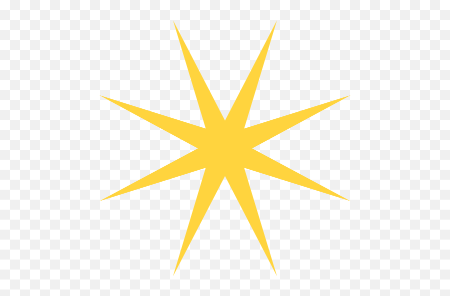 Eight Pointed Black Star Emoji For Facebook Email U0026 Sms - Allegheny Technologies Logo Png,Star Emoji Png