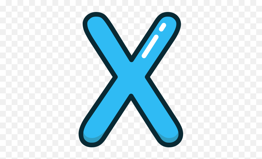 Alphabet Blue Letter Letters X Icon - Letter X Png,Letters Png
