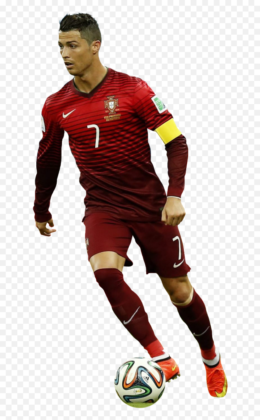 Download Real Cristiano Portugal Messi Madrid Ronaldo - Cristiano Ronaldo Portugal Fc Png,Football Clipart Png