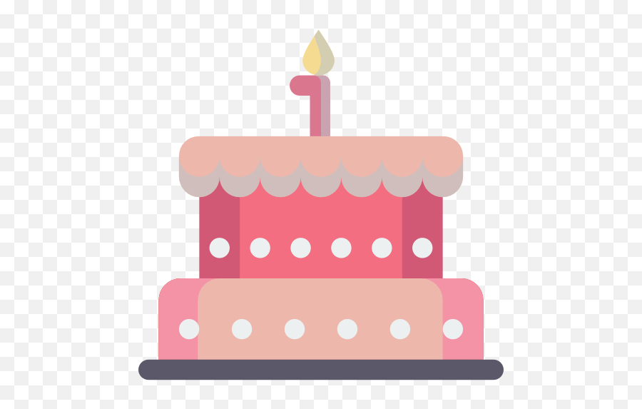 Birthday Cake - Cake Birthday Icon Png,Birthday Cake Icon Png