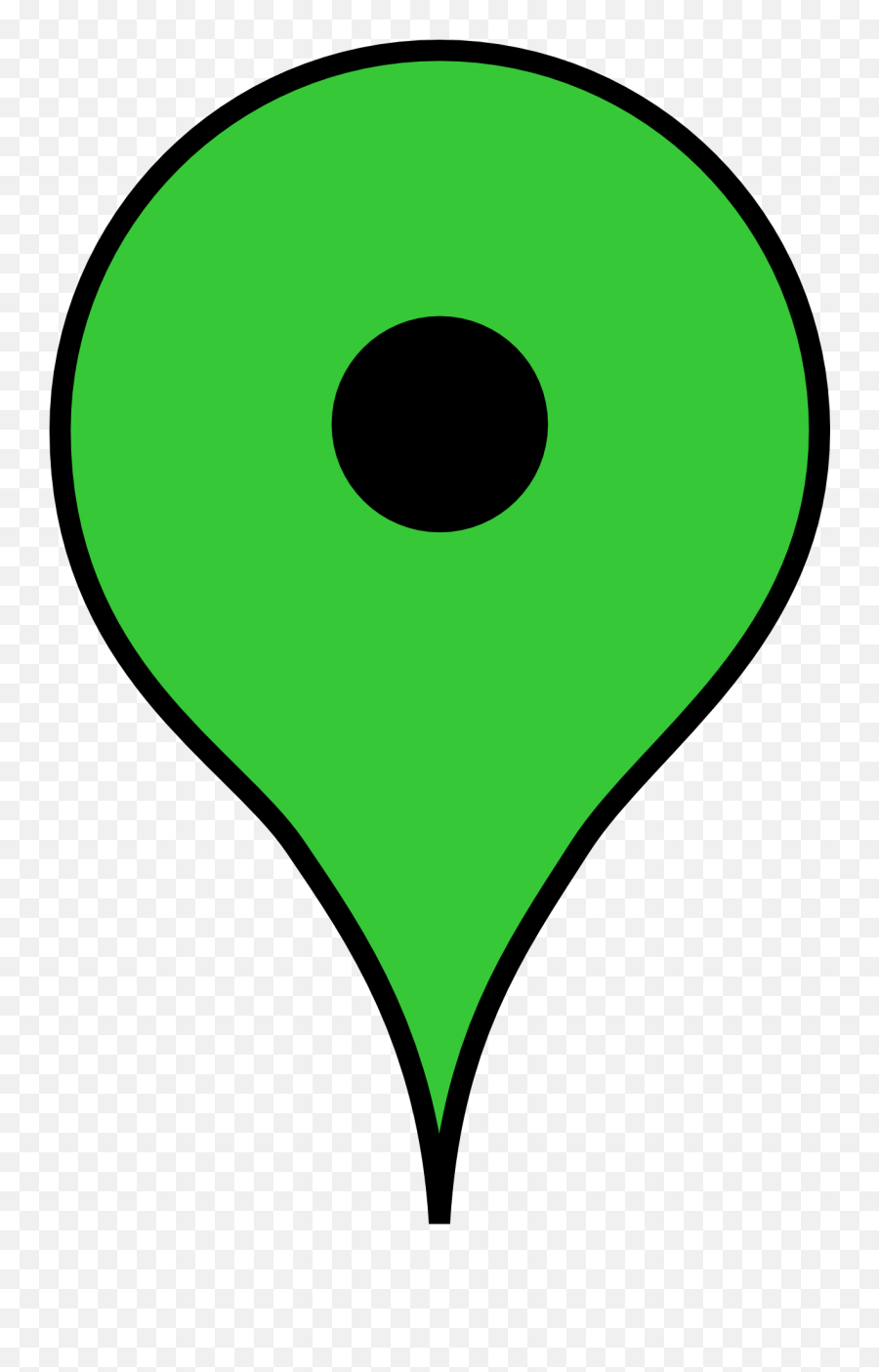 Landmark Map Marker - Google Map Marker Green Png,Google Maps Pin Png