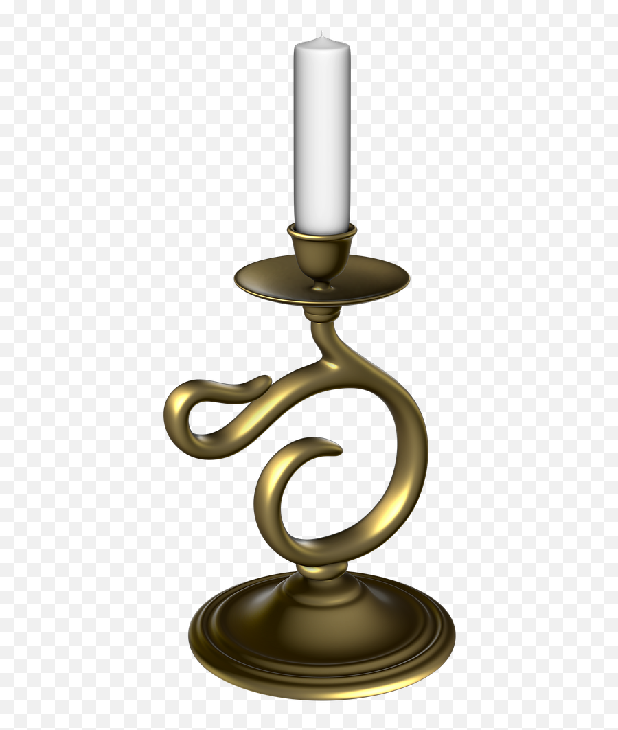 Candle Holder With Handle Transparent Background Graphics - Candle Holder No Background Png,Candles Transparent Background