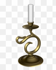 Candle Holder With Handle Transparent Background Graphics - Candle Holder No Background Png,Candles Transparent Background